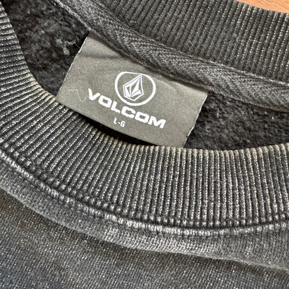 Volcom Loose Fit Crew Fleece w/ Embroidery - Picture 3 of 4